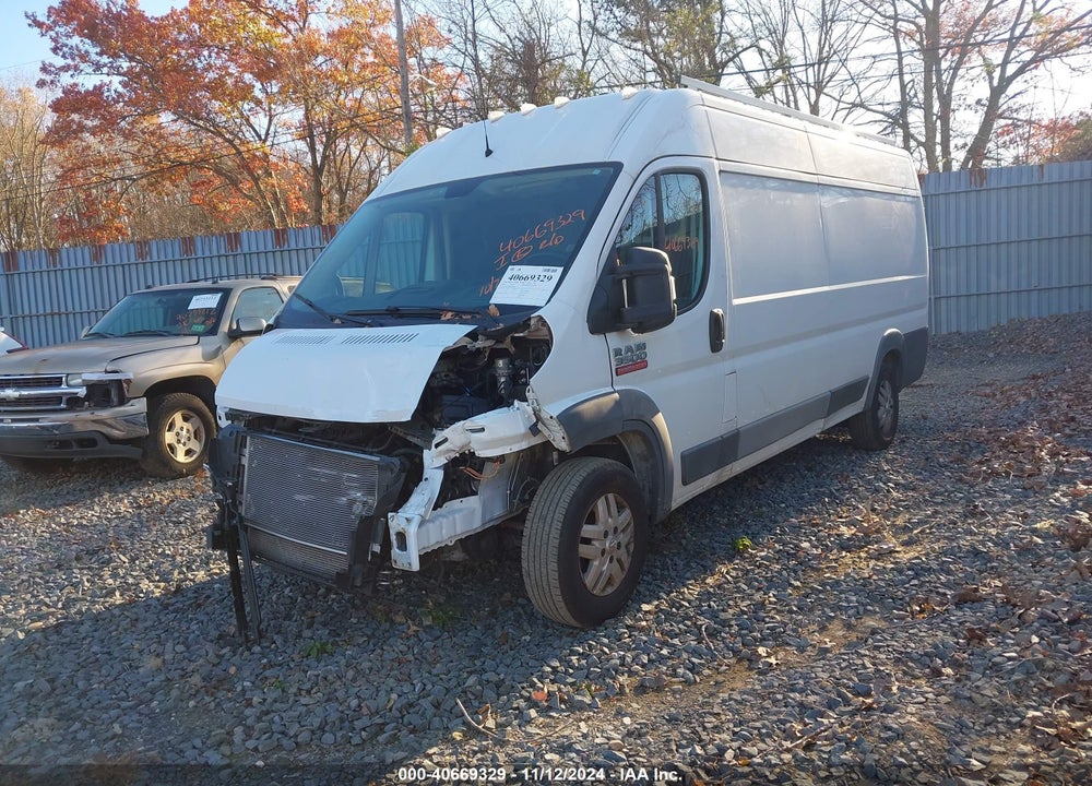 2016 RAM PROMASTER 3500 HIGH ROOF VIN: 3C6URVJG2GE102814