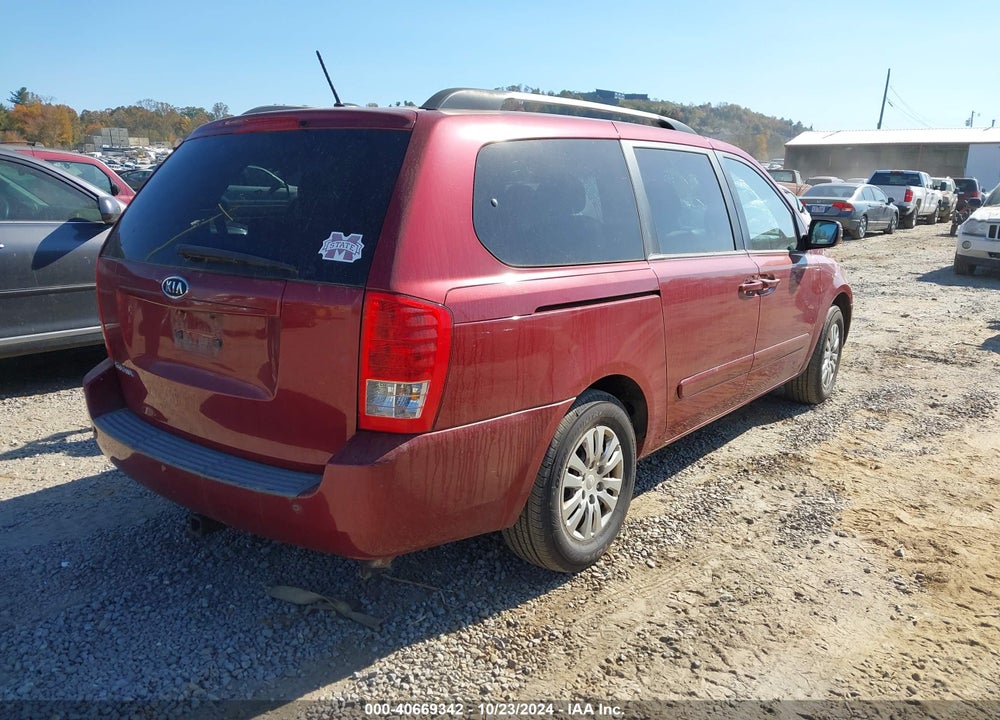 2012 KIA SEDONA LX VIN: KNDMG4C79C6415963