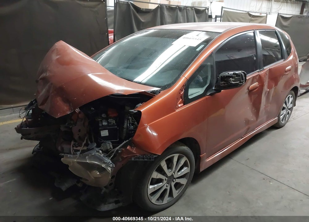 2012 HONDA FIT SPORT VIN: JHMGE8H53CC003605