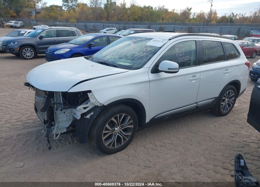 2016 MITSUBISHI OUTLANDER SEL VIN: JA4AZ3A35GZ036125