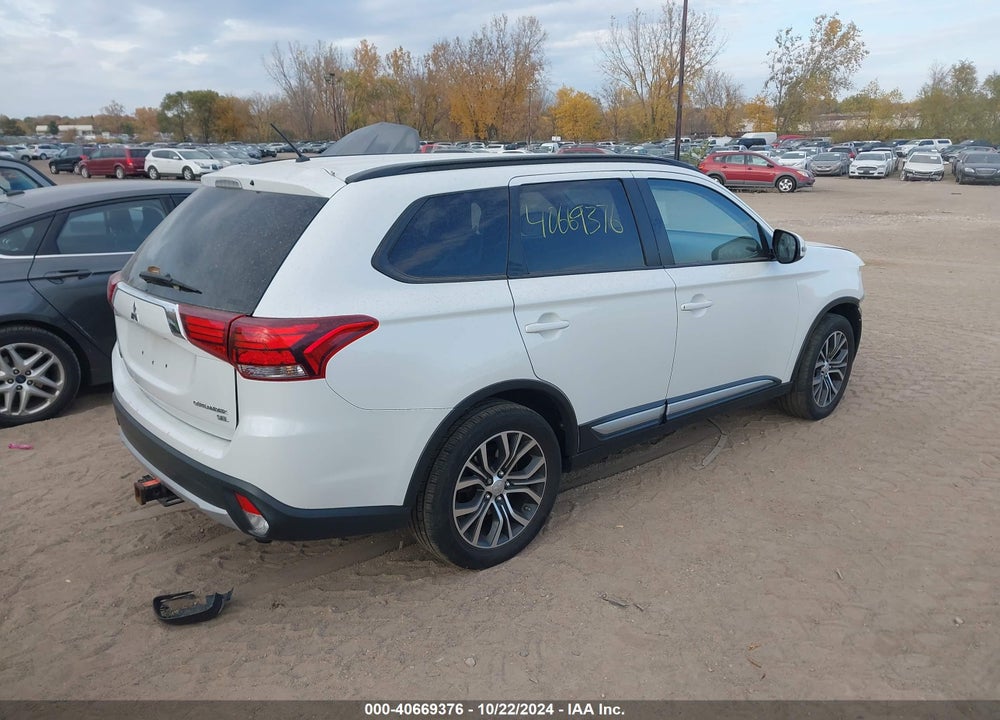 2016 MITSUBISHI OUTLANDER SEL VIN: JA4AZ3A35GZ036125