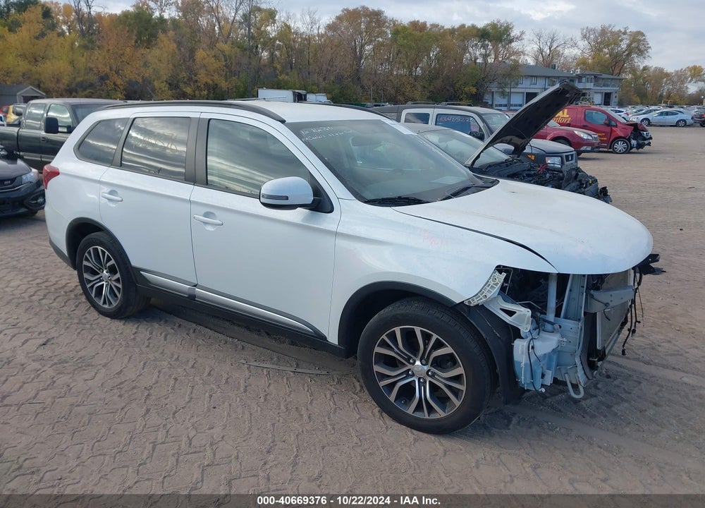 2016 MITSUBISHI OUTLANDER SEL VIN: JA4AZ3A35GZ036125