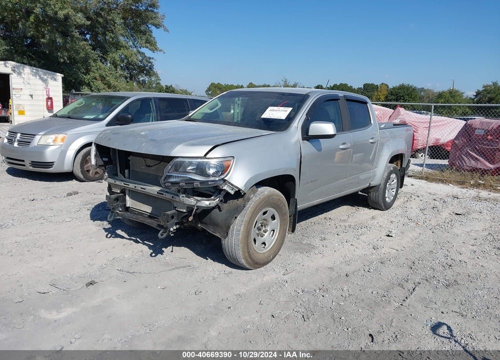 2019 CHEVROLET COLORADO LT VIN: 1GCGTCEN1K1161885