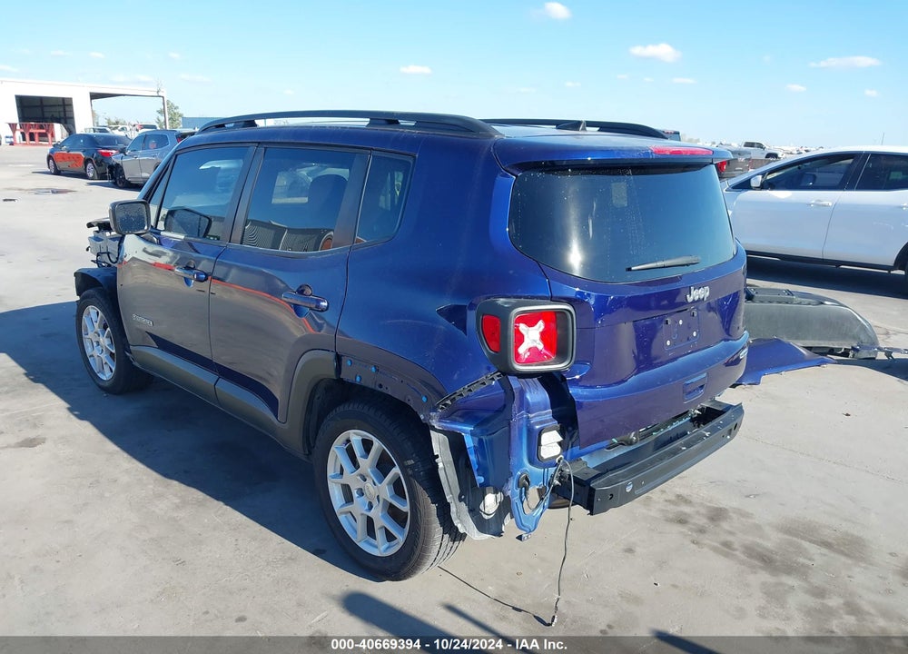 2019 JEEP RENEGADE LATITUDE FWD VIN: ZACNJABB4KPK94858