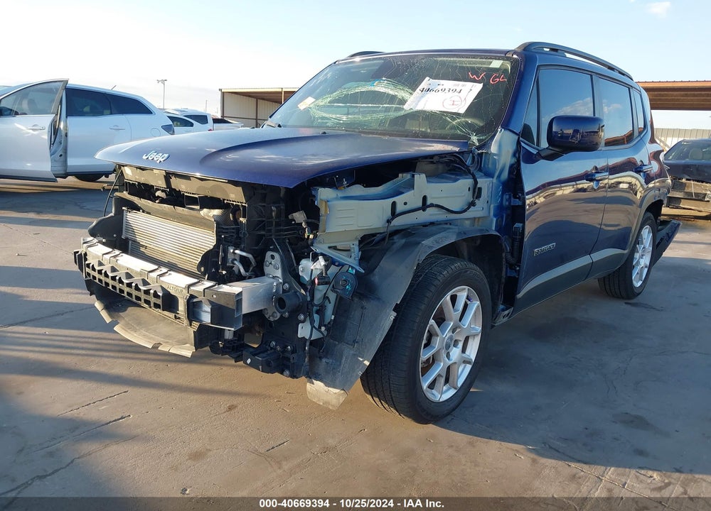 2019 JEEP RENEGADE LATITUDE FWD VIN: ZACNJABB4KPK94858