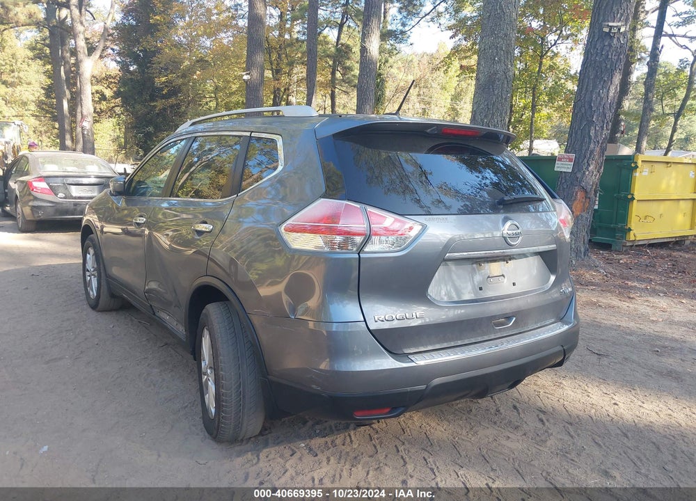 2016 NISSAN ROGUE SV VIN: JN8AT2MV5GW132597