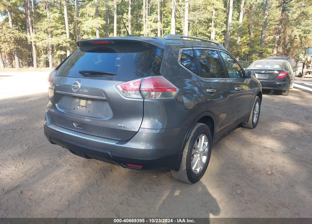 2016 NISSAN ROGUE SV VIN: JN8AT2MV5GW132597