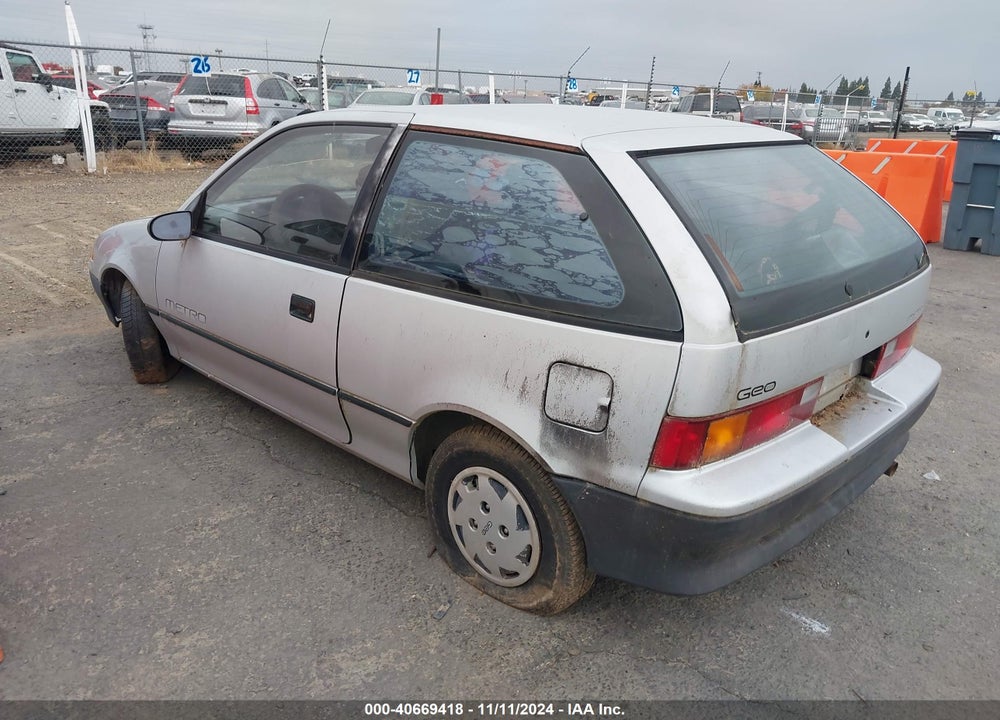 1991 GEO METRO LSI VIN: 2C1MR2463M6715267