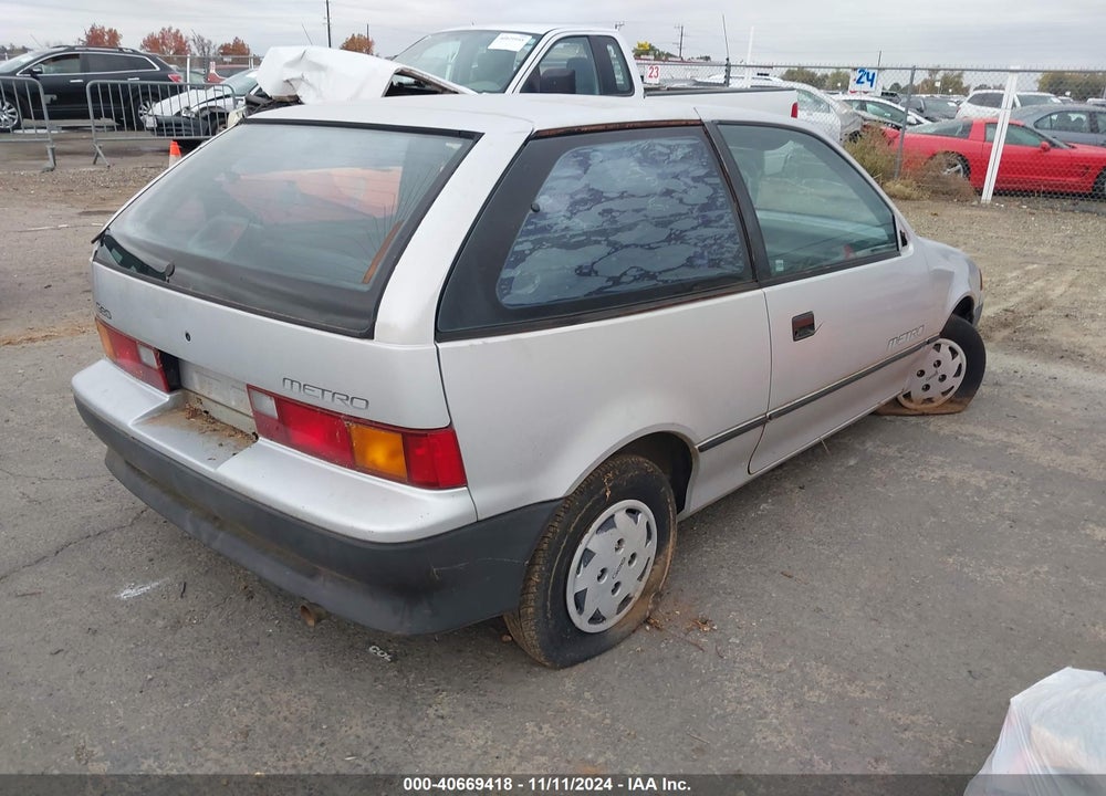 1991 GEO METRO LSI VIN: 2C1MR2463M6715267