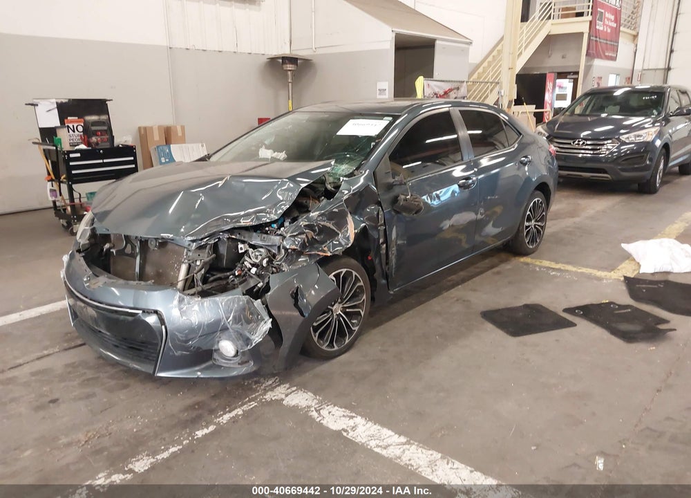 2015 TOYOTA COROLLA S PLUS VIN: 2T1BURHE1FC410533