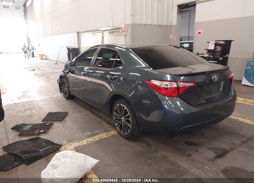 2015 TOYOTA COROLLA S PLUS VIN: 2T1BURHE1FC410533