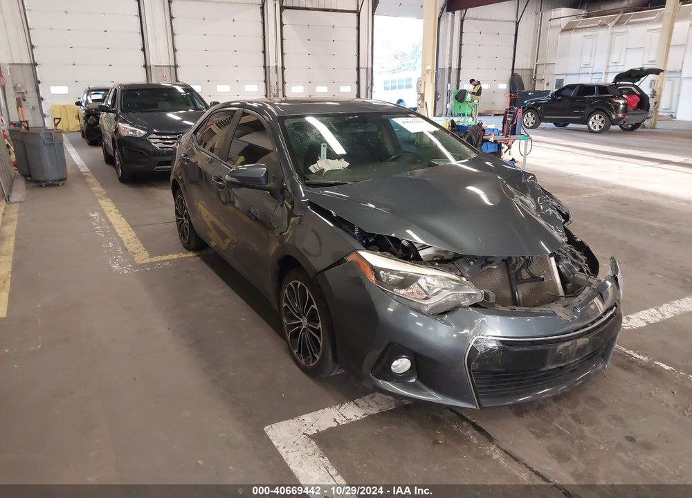 2015 TOYOTA COROLLA S PLUS VIN: 2T1BURHE1FC410533