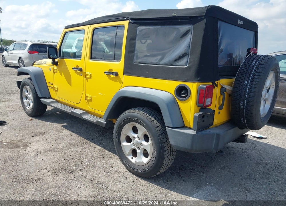 2015 JEEP WRANGLER UNLIMITED SPORT VIN: 1C4BJWDGXFL603089