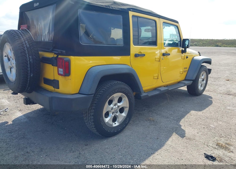 2015 JEEP WRANGLER UNLIMITED SPORT VIN: 1C4BJWDGXFL603089