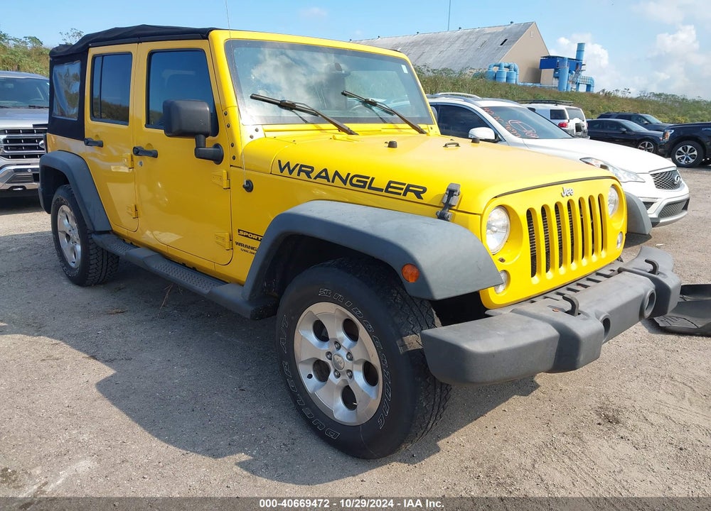 2015 JEEP WRANGLER UNLIMITED SPORT VIN: 1C4BJWDGXFL603089