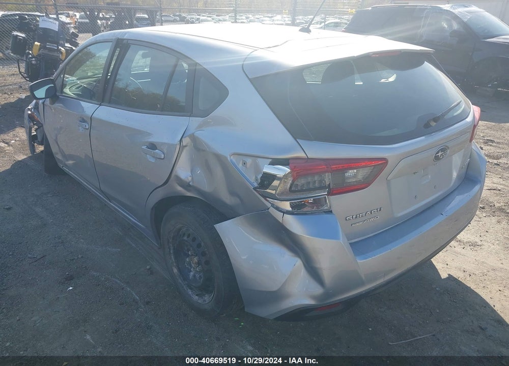 2020 SUBARU IMPREZA 5-DOOR VIN: 4S3GTAB61L3709424