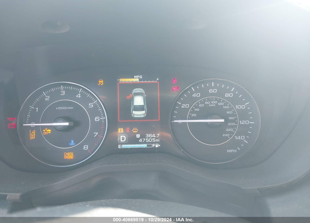 2020 SUBARU IMPREZA 5-DOOR VIN: 4S3GTAB61L3709424