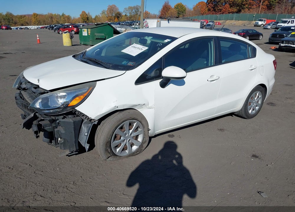 2016 KIA RIO LX VIN: KNADM4A36G6660117