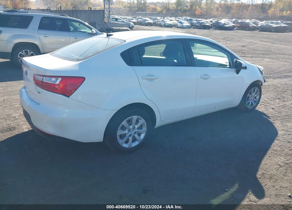 2016 KIA RIO LX VIN: KNADM4A36G6660117