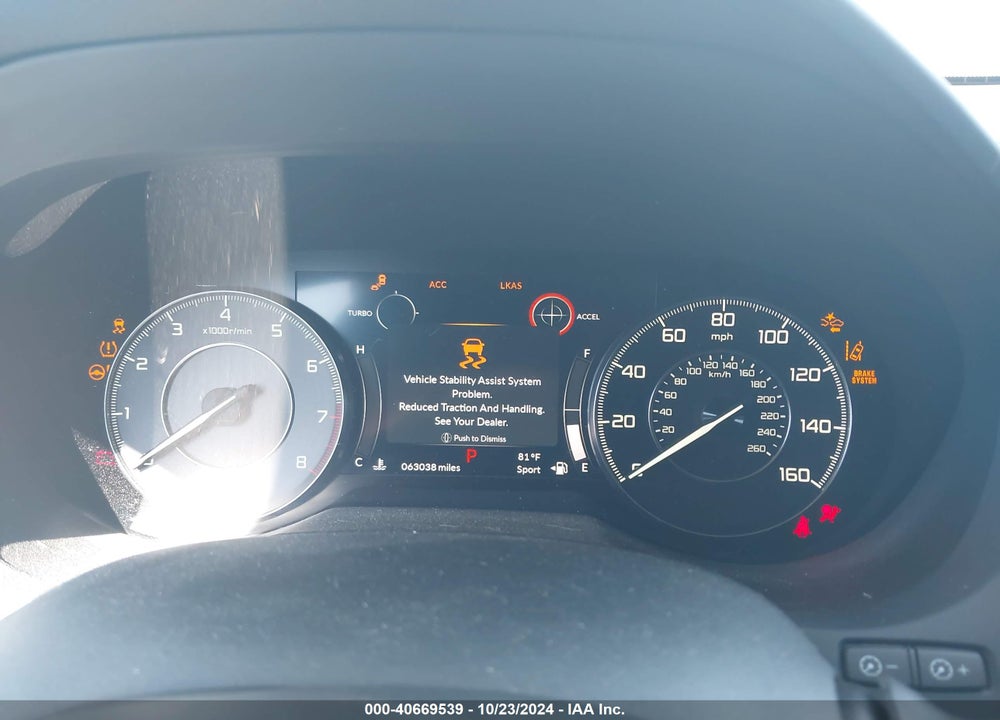 2020 ACURA RDX ADVANCE PACKAGE VIN: 5J8TC1H70LL010463