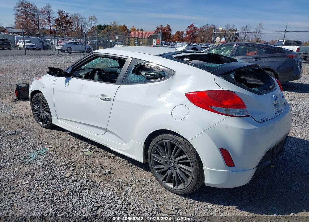 2013 HYUNDAI VELOSTER VIN: KMHTC6AD7DU156328