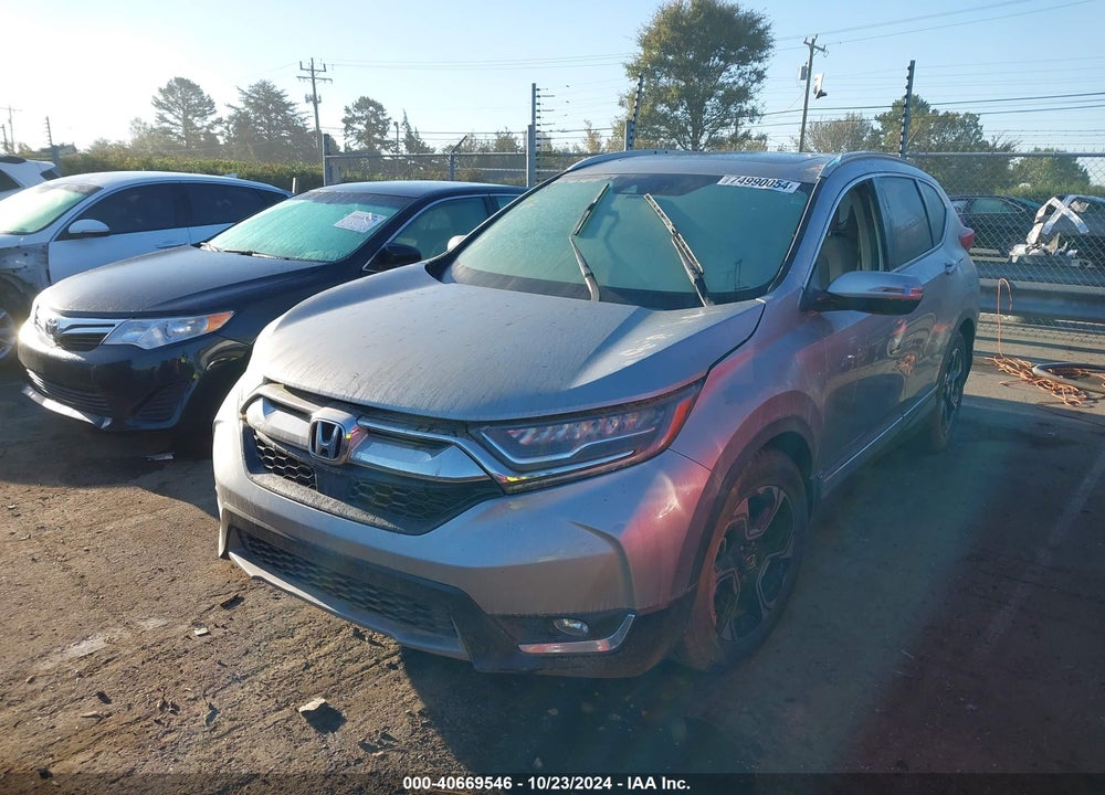 2018 HONDA CR-V TOURING VIN: 7FARW2H93JE059412