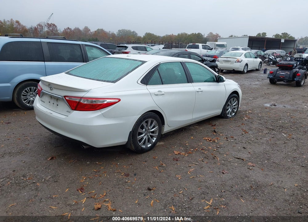 2016 TOYOTA CAMRY XLE VIN: 4T1BF1FK4GU500408