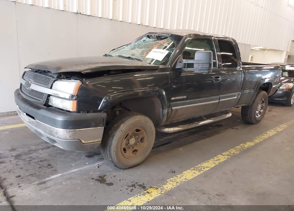 2004 CHEVROLET SILVERADO 2500HD LS VIN: 1GCHK29U74E384625
