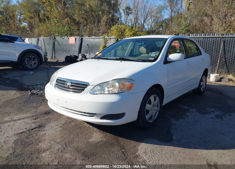 2006 TOYOTA COROLLA LE VIN: JTDBR32E160059317