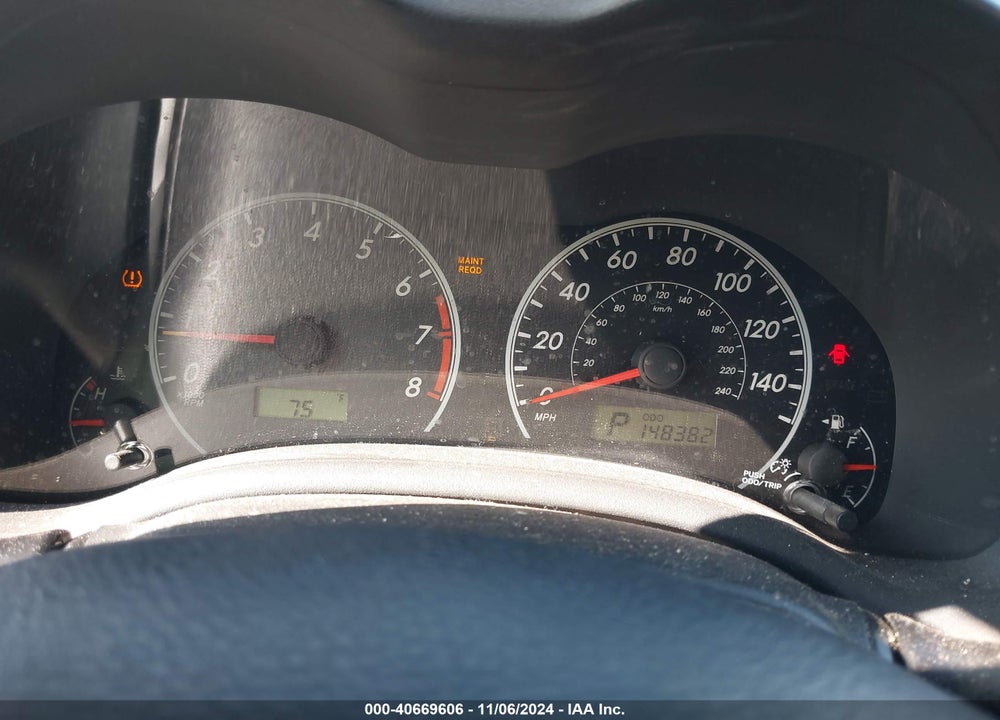 2012 TOYOTA COROLLA LE VIN: 5YFBU4EE1CP039263