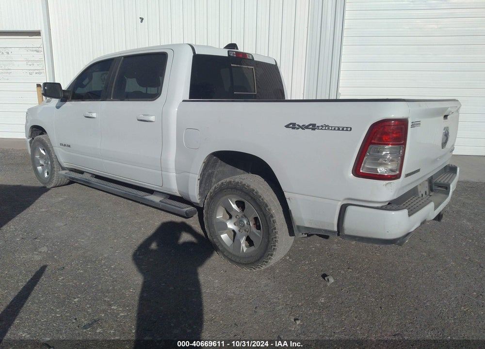 2021 RAM 1500 BIG HORN 4X4 5'7 BOX VIN: 1C6SRFFT7MN531487