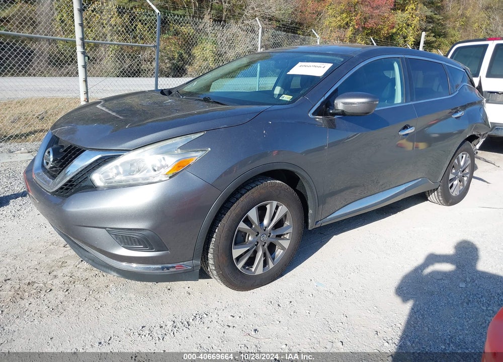 2016 NISSAN MURANO PLATINUM/S/SL/SV VIN: 5N1AZ2MH8GN140067