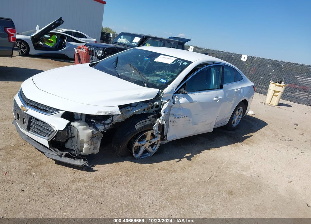 2018 CHEVROLET MALIBU VIN: 1G1ZB5ST1JF180909