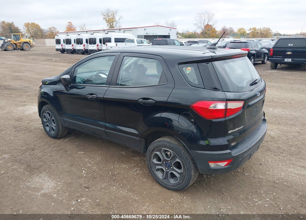 2021 FORD ECOSPORT S VIN: MAJ6S3FL8MC455227