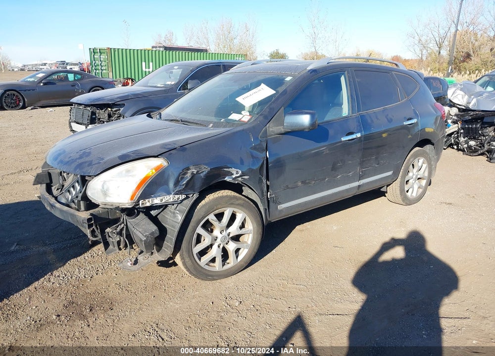 2012 NISSAN ROGUE SV W/SL PKG VIN: JN8AS5MV2CW414999