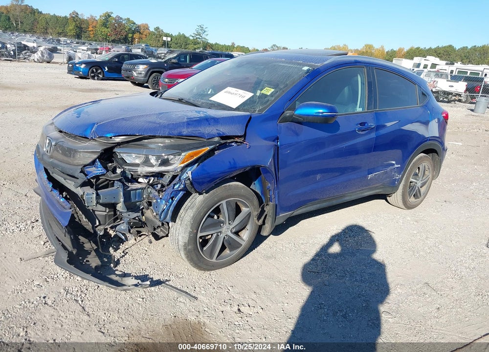 2022 HONDA HR-V 2WD EX VIN: 3CZRU5H50NM743183