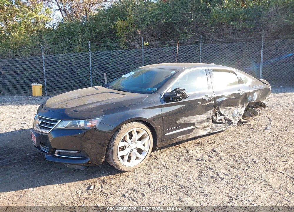 2018 CHEVROLET IMPALA 2LZ VIN: 2G1125S36J9127354