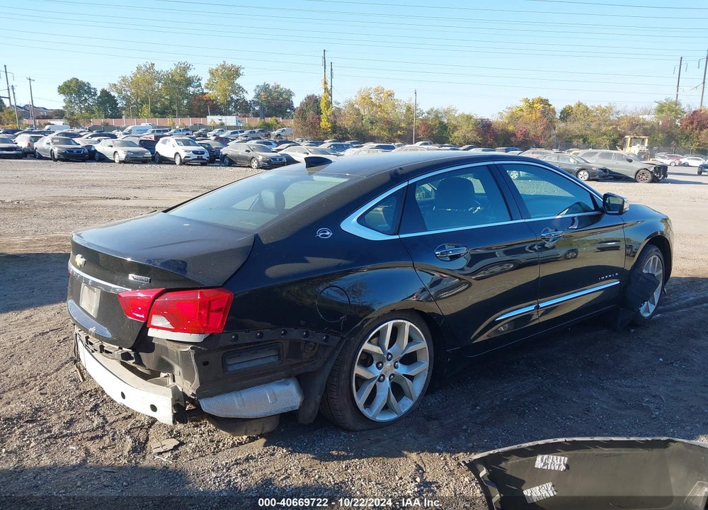 2018 CHEVROLET IMPALA 2LZ VIN: 2G1125S36J9127354