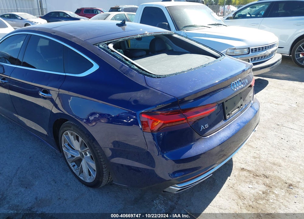 2022 AUDI A5 SPORTBACK PREMIUM PLUS 40 TFSI QUATTRO S TRONIC VIN: WAUCBCF55NA032596