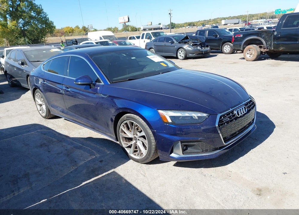 2022 AUDI A5 SPORTBACK PREMIUM PLUS 40 TFSI QUATTRO S TRONIC VIN: WAUCBCF55NA032596