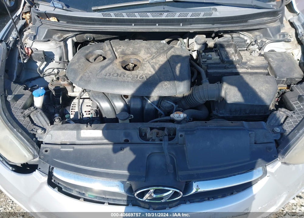 2013 HYUNDAI ELANTRA GLS VIN: 5NPDH4AE4DH367133