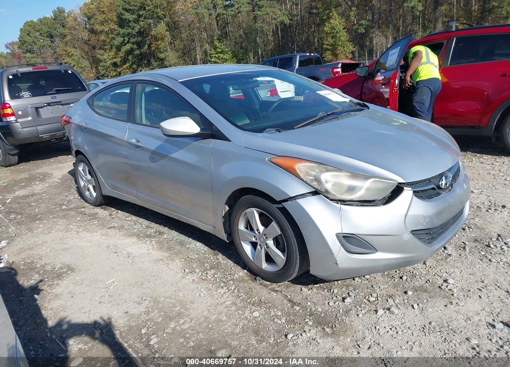 2013 HYUNDAI ELANTRA GLS VIN: 5NPDH4AE4DH367133