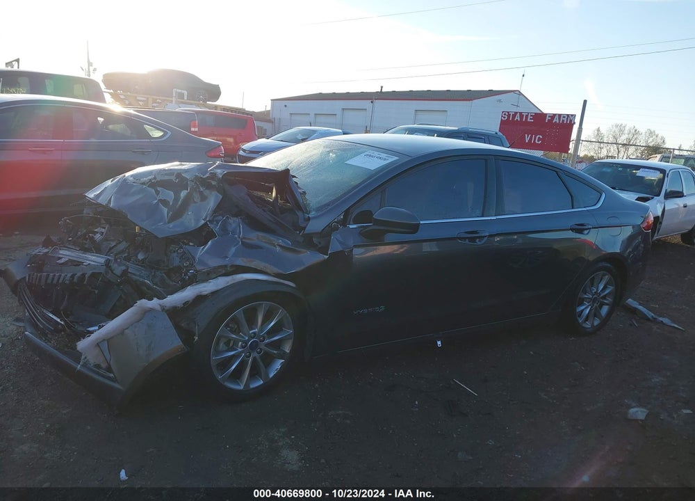 2017 FORD FUSION HYBRID SE VIN: 3FA6P0LUXHR357577