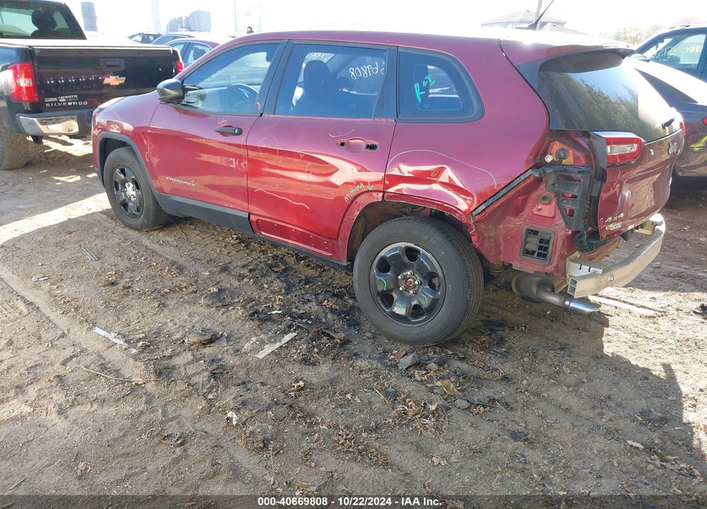 2014 JEEP CHEROKEE SPORT VIN: 1C4PJMAB1EW171685