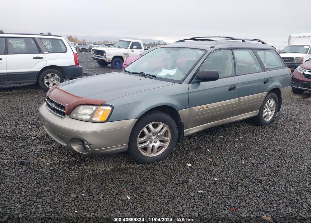 2001 SUBARU OUTBACK VIN: 4S3BH665416674416