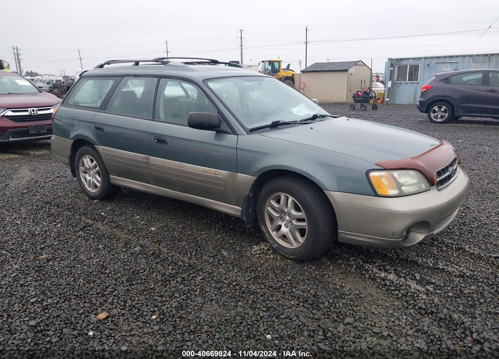 2001 SUBARU OUTBACK VIN: 4S3BH665416674416