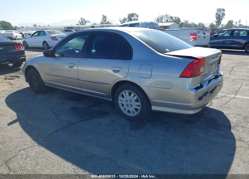 2004 HONDA CIVIC LX VIN: 2HGES16544H532878