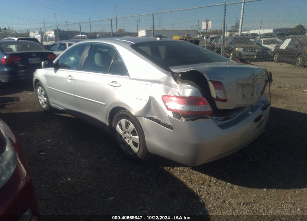 2011 TOYOTA CAMRY LE VIN: 4T1BF3EK6BU191188