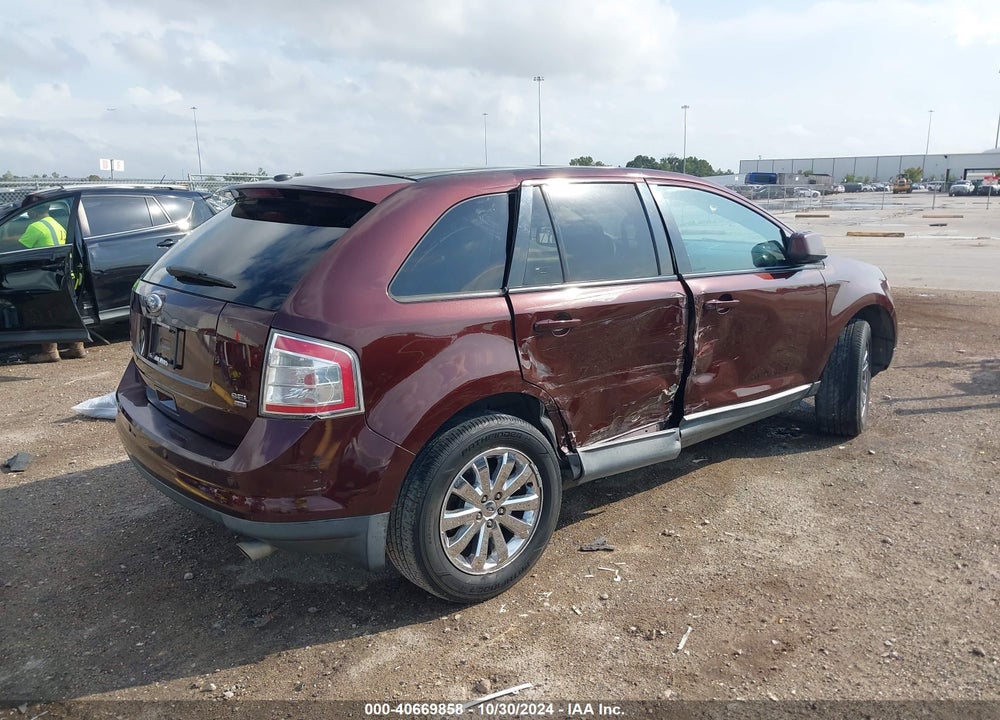 2010 FORD EDGE SEL VIN: 2FMDK4JC4ABB50183