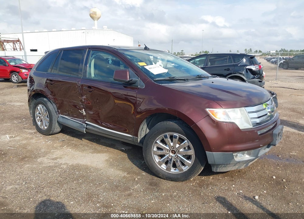 2010 FORD EDGE SEL VIN: 2FMDK4JC4ABB50183